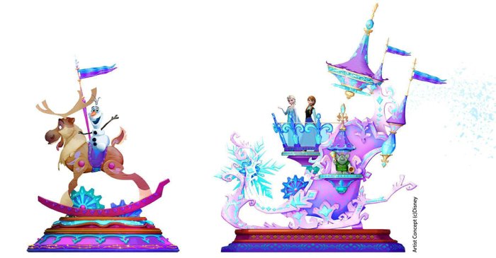 concept art disney stars on parade