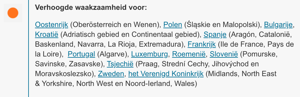 frankrijk corona oranje zone disneyland paris