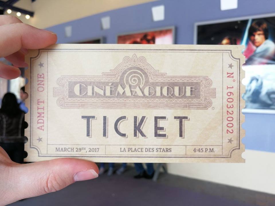 cinemagique ticket