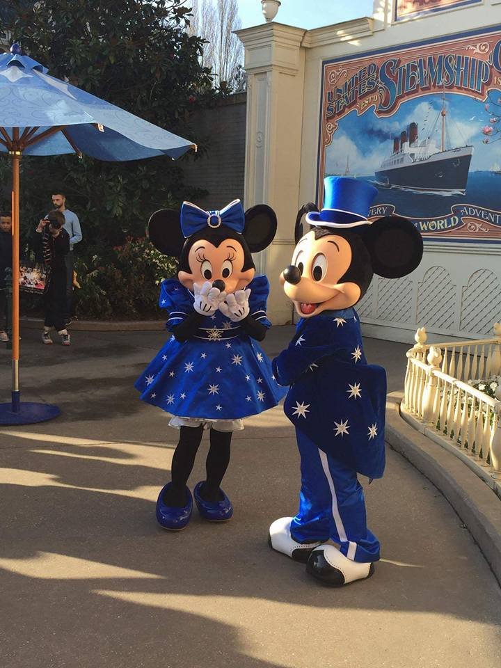 mickey en minnie mouse