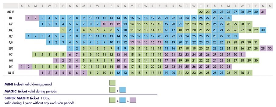 dlp kalender tickets