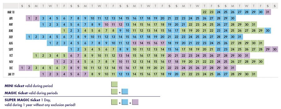 dlp kalender tickets