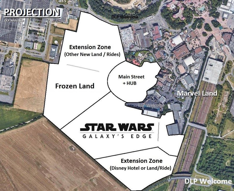 uitbreiding walt disney studios