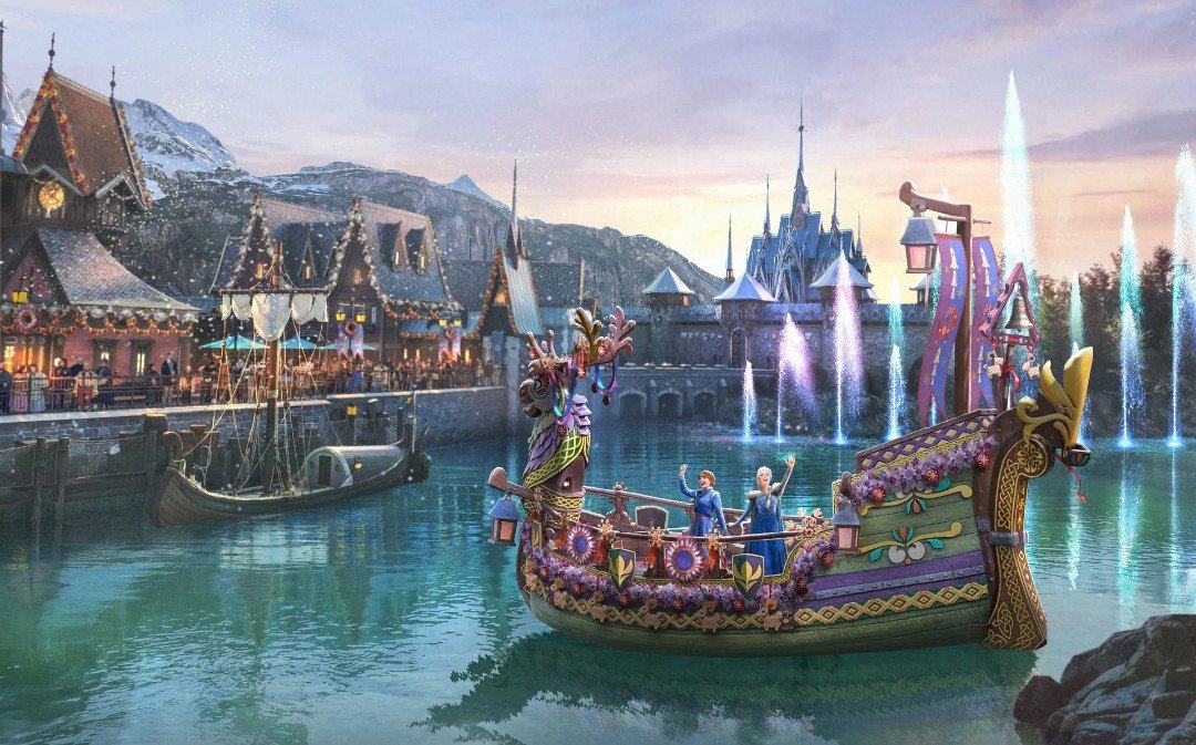 Concept art kerst in Arendelle week 37 2026