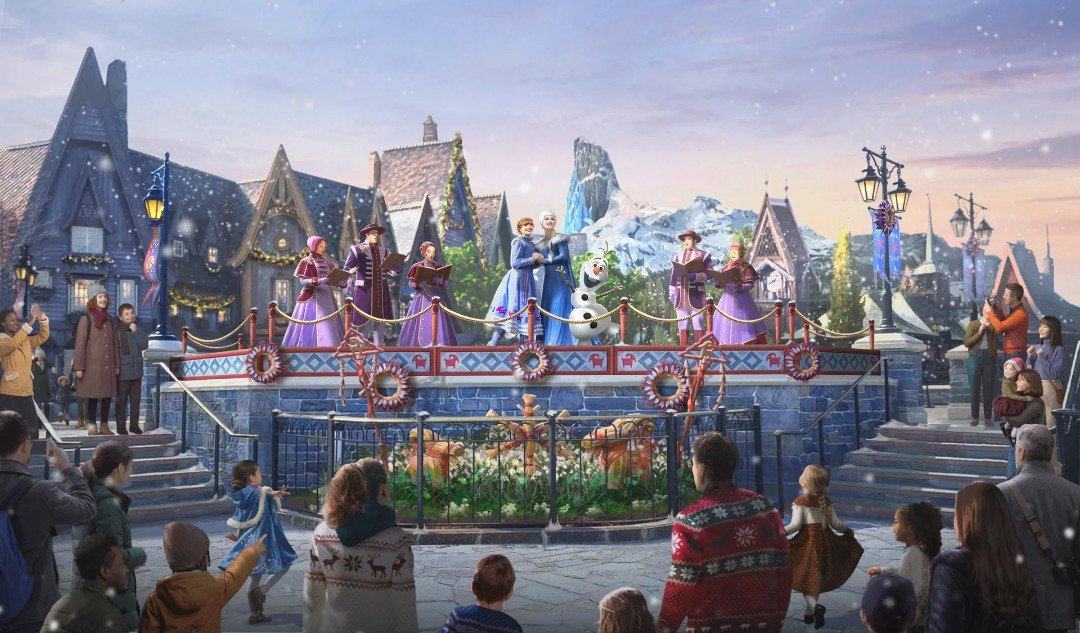 Concept art kerst in Arendelle week 37 2026