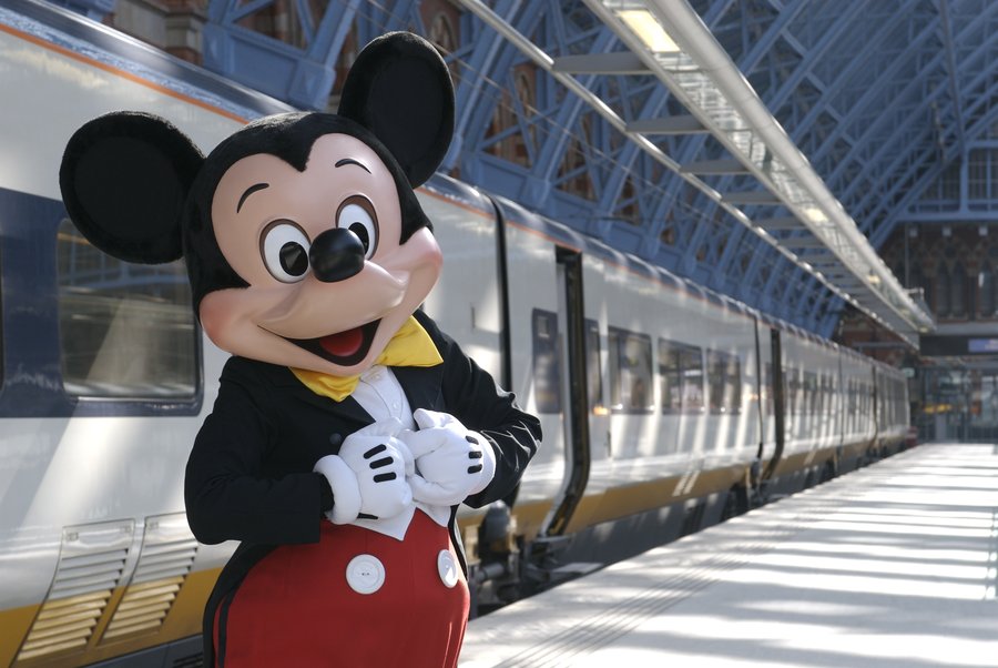 mickey tgv trein eurostar