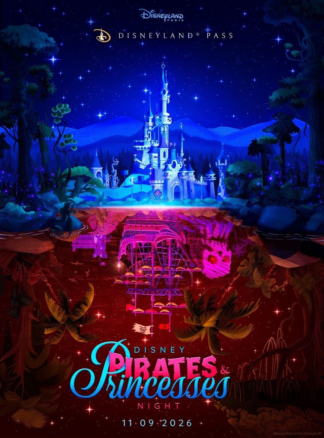 Disney Pirates en Princesses Night 11 september 2026 - week 25 2026